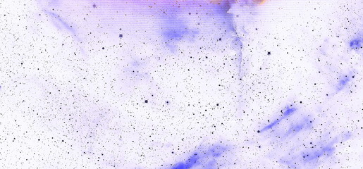 Cosmic space and stars, blue cosmic abstract background.