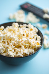 popcorn in bowl