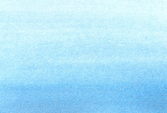 Hand painted watercolor background. Hand painted marine texture. Watercolour wash blue. 