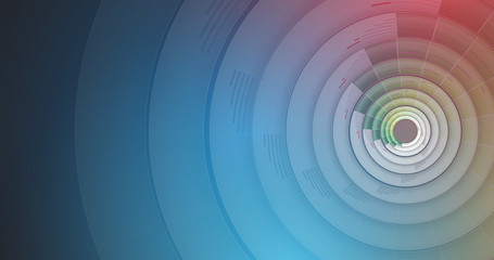 Digital technology world. Business virtual concept. Vector background