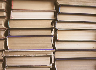 Stack Of Old Books