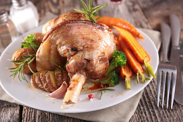 fried lamb chop