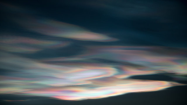 Mother of pearl clouds