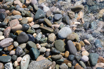 Stones on beach