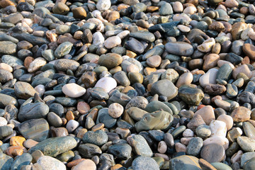 Stones on beach