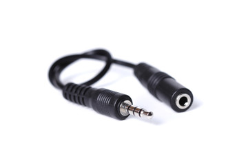 Audio cable with jack plug