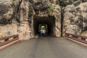 Road Through Narrow Tunnels