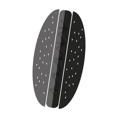 delicious hot dog fast food icon vector illustration design