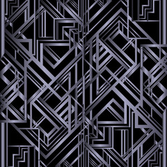 Vintage background. Retro style seamless pattern of 1920s