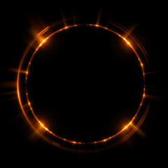 Abstract ring background with luminous swirling backdrop. Glowing spiral. The energy flow tunnel.
Shine round frame with light circles light effect. Glowing cover. Space for your message.