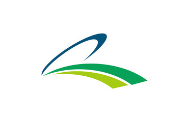 landscape vector logo