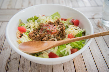Taco rice