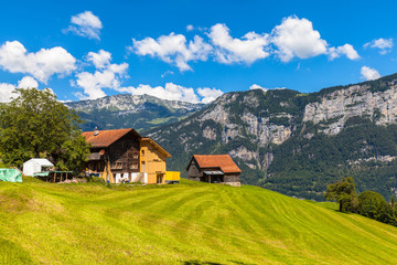 Beautiful view of Countryside in Switzerland