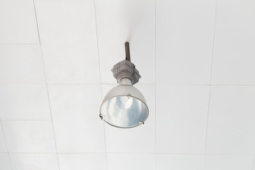 large industrial ceiling lamp