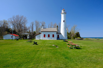 Sturgeon Point Lighthouse, built in 1869