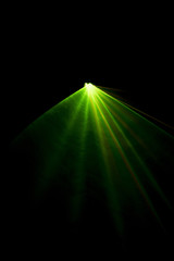 laser beam not a black background