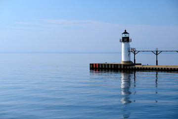 St. Joseph North Pier Outer Light, built in 1906