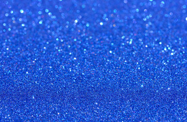 Blue bright glitter background