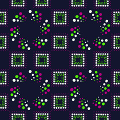 Geometric vector pattern