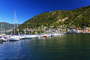 Fototapeta na wymiar Como Lake, Italy, Europe