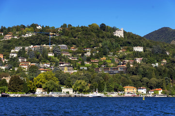 Fototapeta na wymiar Como Lake, Italy, Europe