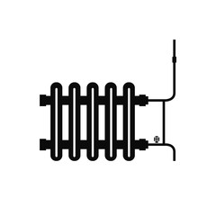 radiator icon vector