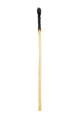 Wooden used burnt match