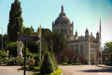 Basilica of St. Therese of Lisieux in Normandy