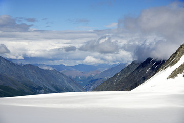 Alpine landscape in Altai Mountains, Siberia, Russian Federation