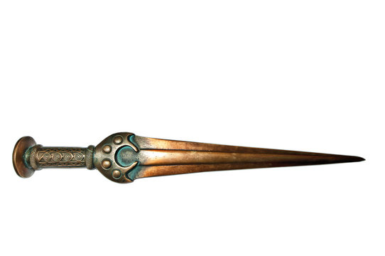 Bronze Dolch Schwert 