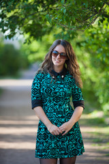 Fototapeta premium Portrait of a beautiful girl