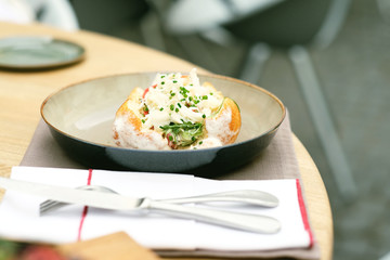 Lobster roll sandwich