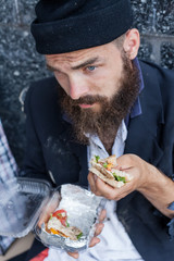 Desperate vagrant