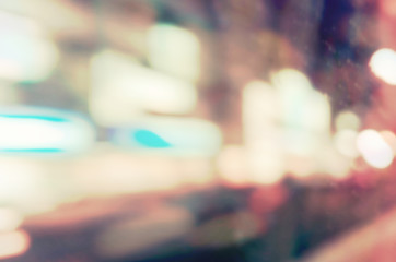 abstract background with bokeh defocused lights and shadow