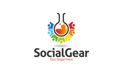 Social Gear Logo