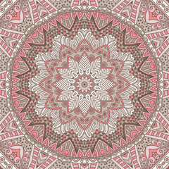 Abstract Tribal vintage lace pattern