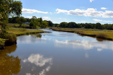 Fototapeta na wymiar Marsh River 