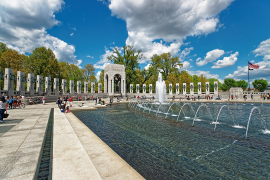 National World War II Memorial In Washington