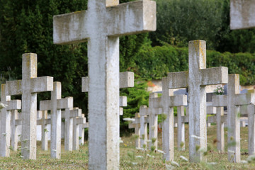 Commonweatlth war Graves. Tombes de guerre Commonwealth. Cimetire militaire Franais comprenant...