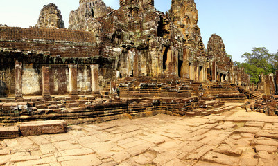 Outer walls of  Bayon