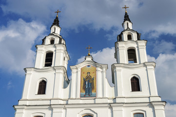 Fototapeta premium Cathedral of the Holy Spirit in Minsk