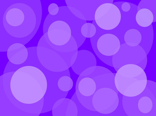 Random Circle Pattern Purple