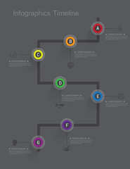 Infographic design template and marketing icons, Business concep