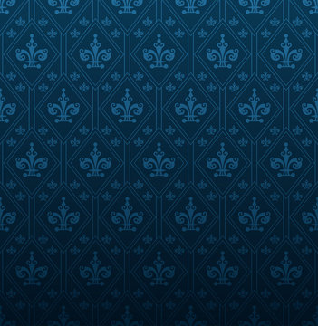 retro, pattern background, vector background, blue