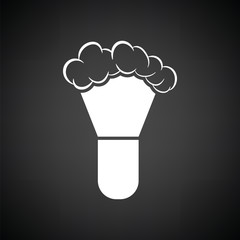 Shaving brush icon