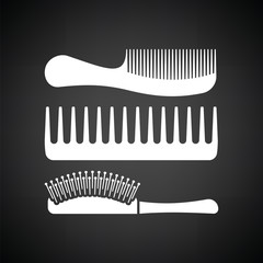 Hairbrush icon