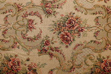 Rose Fabric background,vintage colour effect