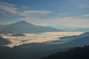 大雪山 黒岳から見る雲海