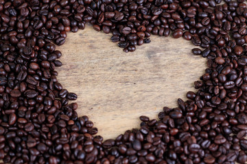 coffee beans background