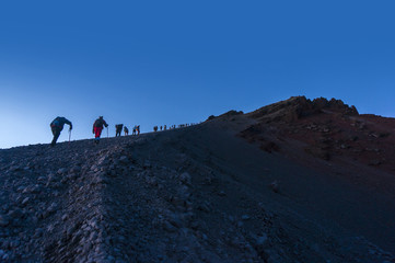 rinjani mount lombok indonesia summit attack